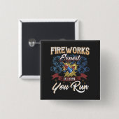 おもしろい花火走もしのユ走ーマ 缶バッジ (正面&裏面)