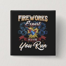 おもしろい花火走もしのユ走ーマ 缶バッジ