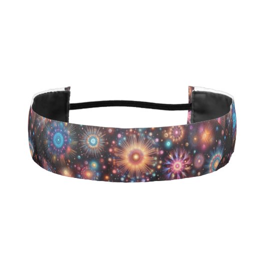 おもしろい花火 アスレチックヘッドバンド (正面)