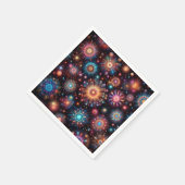 おもしろい花火 スタンダードカクテルナプキン (角)