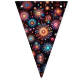 おもしろい花火 バンティングフラッグ (第3の旗)