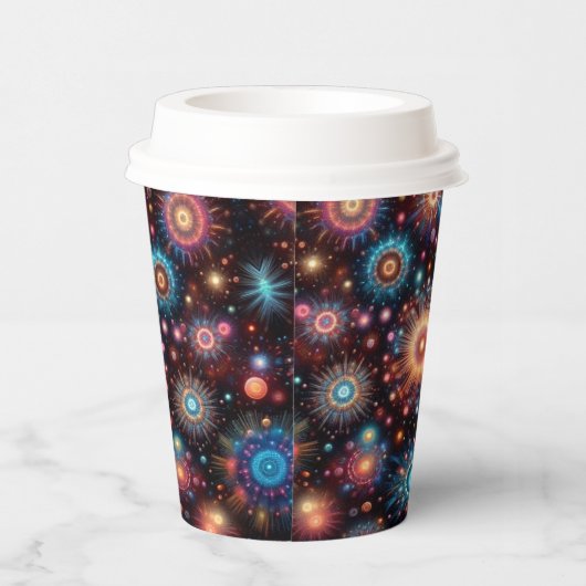 おもしろい花火 紙コップ (右)