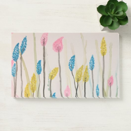 おもしろい花 ポストイット (オフィス)