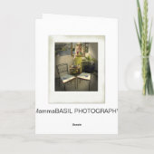 おもしろい芸術的グリーティングカード！ カード (裏面)