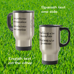 おもしろい英スペインの語引用文 トラベルマグ