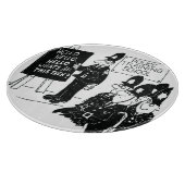 おもしろい英国警察訓練学校 カッティングボード (角)