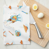 おもしろい茶 – パーティー キッチンタオル (四つ折り)