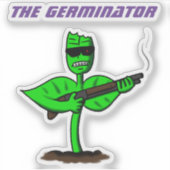 おもしろい菌株 シール (正面)