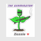 おもしろい菌株 シール (シート)