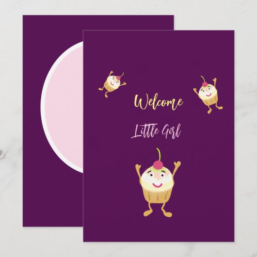 おもしろい菓子 シーズンカード (正面/裏面)