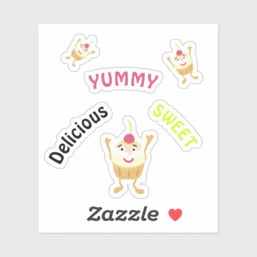 おもしろい菓子 シール (シート)