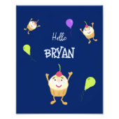 おもしろい菓子 フォトプリント            (正面)