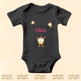 おもしろい菓子 ベビーボディスーツ