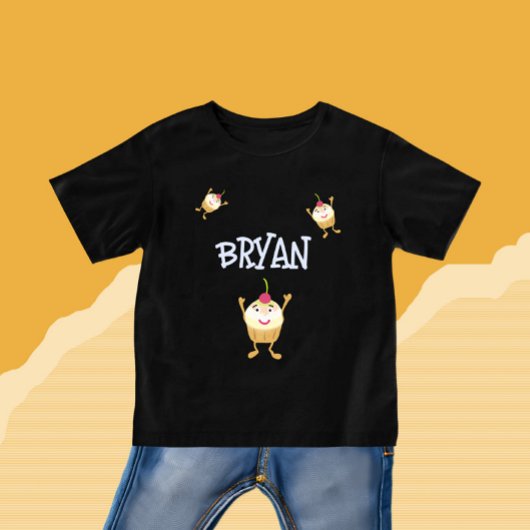 おもしろい菓子 ベビーTシャツ