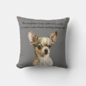 おもしろい華 クッション (正面)