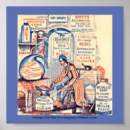 おもしろい薬虚構、ヴィンテージ内戦 ポスター