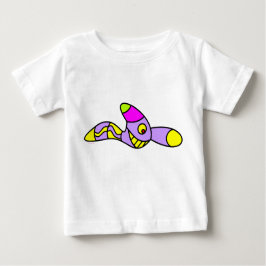 おもしろい虫 ベビーTシャツ