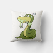 おもしろい蛇 クッション (裏面)