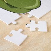 おもしろい蛇 ジグソーパズル (側面)