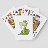 おもしろい蛇 トランプ (裏面)