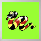 おもしろい蛇 ポスター (正面)