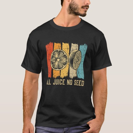 おもしろい血管切男性へ除No Seed3 Tシャツ (正面)