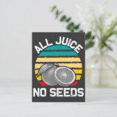 おもしろい血管切除手術ことわざ成人ユーモア ポストカード (スタンド正面)