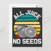 おもしろい血管切除手術ことわざ成人ユーモア ポストカード (正面/裏面)