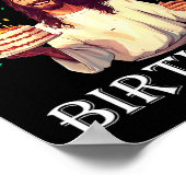 おもしろい行け誕生日メリークリスマス ポスター (角)