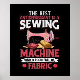 おもしろい裁縫ワードアートポスター ポスター