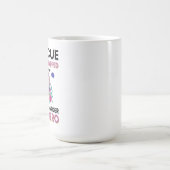 おもしろい裁縫引用文ヴィンテージフローラ裁縫機 コーヒーマグカップ (中央)