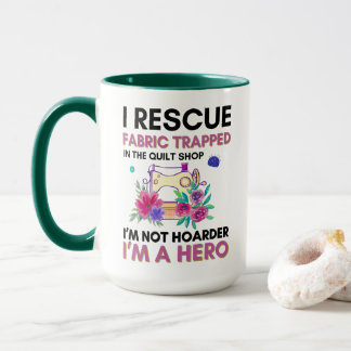 おもしろい裁縫引用文ヴィンテージフローラ裁縫機 マグカップ