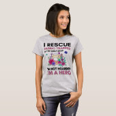 おもしろい裁縫引用文ヴィンテージフローラ裁縫機 Tシャツ (正面フル)