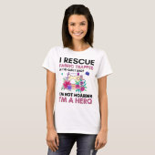 おもしろい裁縫引用文ヴィンテージフローラ裁縫機 Tシャツ (正面フル)