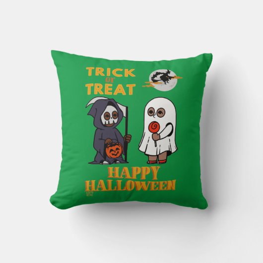 おもしろい装飾用クッション「ハロウィーン1」 クッション (正面)