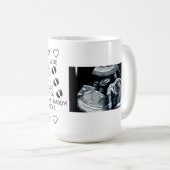 おもしろい親愛父パーソナライズされたの日 コーヒーマグカップ (正面右)