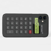おもしろい計算オタク系のパターン Case-Mate iPhoneケース (裏面(横))