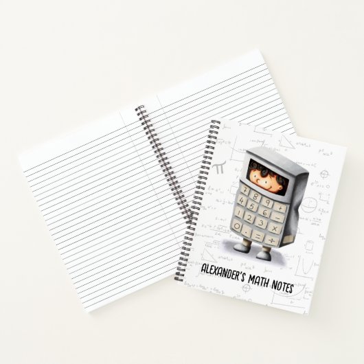 おもしろい計算キッド計算 ノートブック (内部)