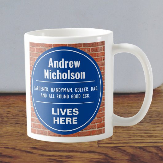 おもしろい記念スタイル壁プラーク珈琲マグカップ コーヒーマグカップ