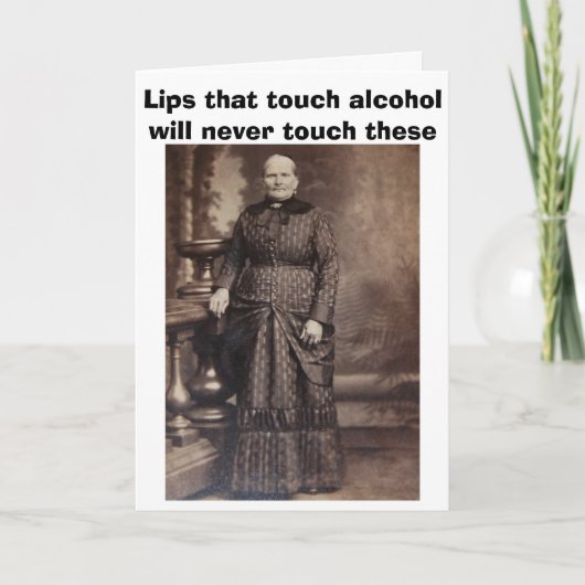 おもしろい記念日カード カード (正面)