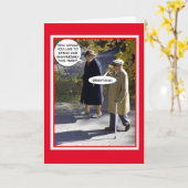 おもしろい記念日カード カード (黄色い花)