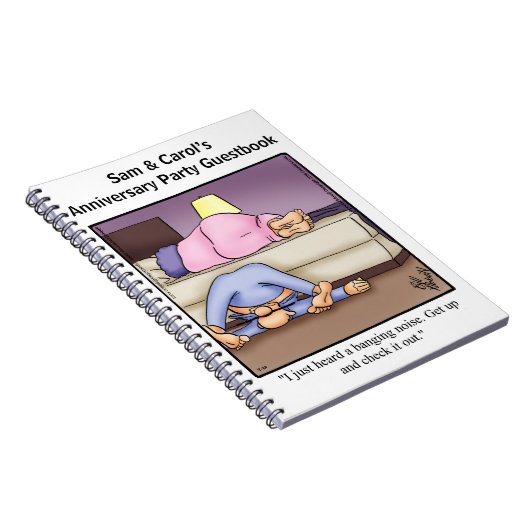 おもしろい記念日パーティーゲストブック ノートブック (右側)