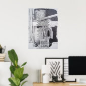 おもしろい詩の静生園道芸術 ポスター (ホームオフィス)