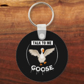 おもしろい話す キーホルダー (正面)