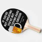おもしろい話ビール卓球ラケットを平手で打って下さい 卓球ラケット (横)