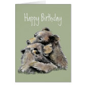 おもしろい誕生日いいえ日ので、悪い熊の抱擁それを修正できない (正面)