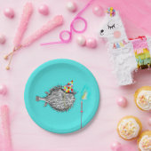 おもしろい誕生日ウィッシュ紙プレート ペーパープレート (パーティー)