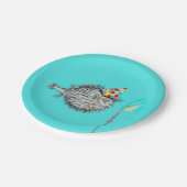 おもしろい誕生日ウィッシュ紙プレート ペーパープレート (アングル)