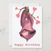 おもしろい誕生日カーよくはしゃぐドSloth -スマイル (正面)