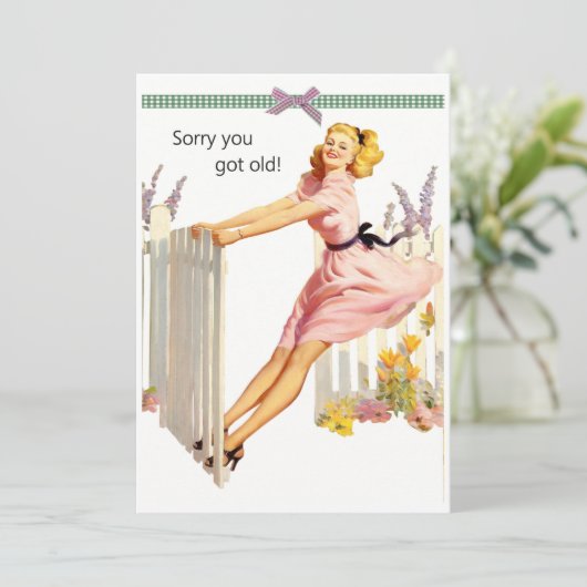 おもしろい誕生日カード (スタンド正面)